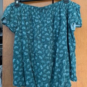 Abercrombie & Fitch Off the Shoulder Blouse